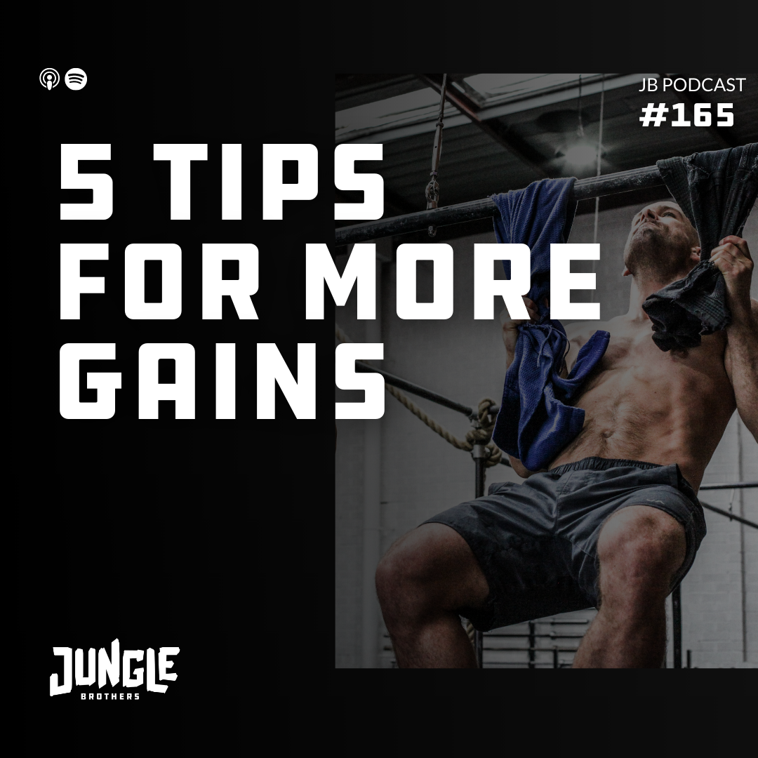 165: 5 Tips For More Gains episode artwork